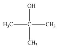 structure du 2-méthylpropan-2-ol