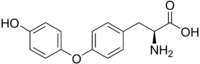 structure de la L-thyronine