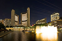 Toronto City Hall night view.jpg