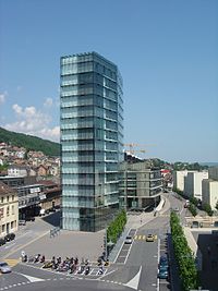 Bâtiment de l’Office fédéral de la statistique à Neuchâtel.