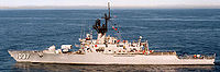 La frégate américaine USS Bronstein