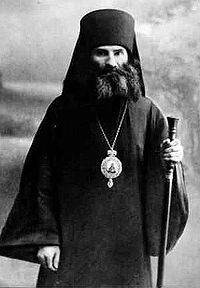 L'archévêque Andronik Nikolsky avant d'être assassiné par les Bolchéviques à Perm.