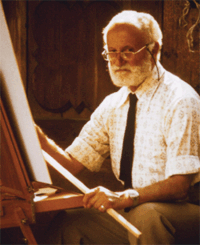Wahbi Al-Hariri en 1982 au studio.