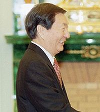 Zhu Rongji en 2001.