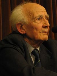 Zygmunt Bauman, à Varsovie, en février 2005