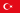 Drapeau : Turquie