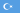 Flag of Xinjiang Uyghur (East Turkestan).svg