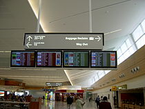 Adelaide Airport Terminal One Interior.JPG