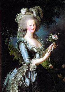 Marie-Antoinette en 1783, par Élisabeth Vigée-Le Brun.