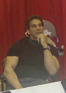Lou Ferrigno en 2007 à l'âge de 56 ans.