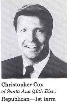 Photographie de Charles Christopher Cox en 1989