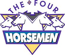 Logo des Four Horsemen.