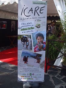 Affiche du festival Icare du tourisme responsable de Brive la Gaillarde