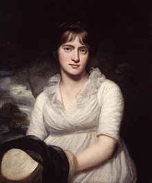 portrait peint d'Amelia Opie