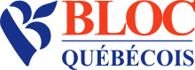 Logo original du Bloc québécois.