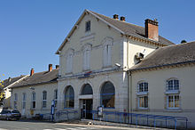 La gare d'Argenton-sur-Creuse.