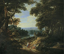 Arthois, Jacques d’ - Landscape with a castle and figures - 17th century.jpg