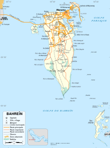 Bahrain map-fr.svg