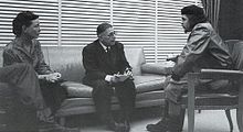 Simone de Beauvoir, Jean-Paul Sartre et Che Guevara à La Havane en 1960