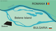 Localisation du camp de Béléné.
