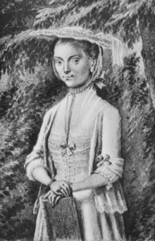 Portrait de Betje Wolff, vers 1754