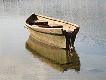 Barque traditionnelle pour la pêche