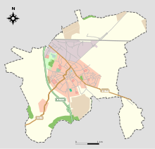 Territoire de la commune de de Brie-Comte-Robert en Île-de-France