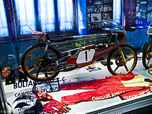 la Bultaco TSS 50cc GP 1976, avec laquelle Nieto remporte le championnat du monde 1976, au musée Ángel Nieto