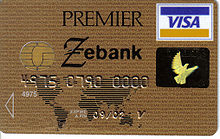 Carte Premier Zebank