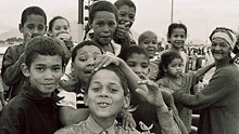 Enfants de la communauté métis du Cap