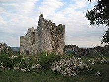 ruine du château de Zrin
