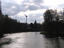 L'Indre vue depuis le pont Neuf.