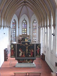 Chapel of Musée d'Unterlinden with Isenheim altarpiece.jpg