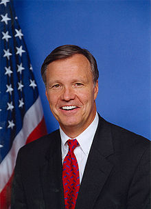 Portrait officiel de Charles Christopher Cox à sa nomination au Sénat