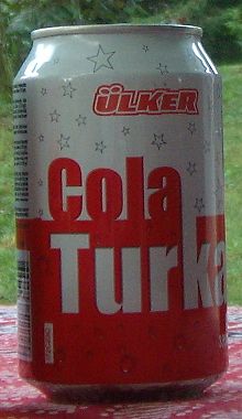 Photo d'une canette de Cola Turka