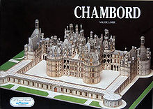 couverture du livre-maquette sur le château de Chambord