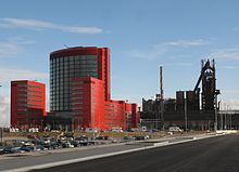 Bâtiment Dexia à Belval (Esch-sur-Alzette, Luxembourg)