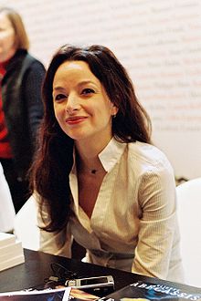 Éliette Abécassis au Salon du livre de Paris en 2009