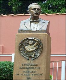 Mémorial Euripedes Barsanulfo, à Sacramento, Brésil, en 2007.