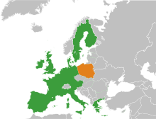 Image illustrative de l'article Adhésion de la Pologne à l'Union européenne