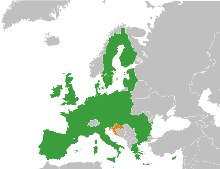 Image illustrative de l'article Procédure d'adhésion de la Croatie à l'Union européenne