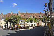 La place de la commune.