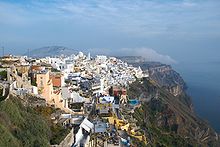 Fira at Santorini (from north).jpg