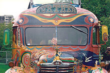 Further, le bus des Merry Pranksters (photographie)