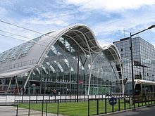 La gare d'Orléans.