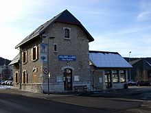 La gare routière de Villard-de-Lans.