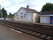 le bâtiment voyageurs de la gare