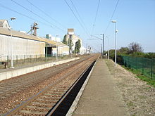 La gare de Marchezais - Broué.