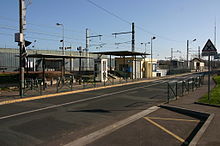 Infrastructures voyageurs de la gare de Villabé.
