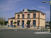 La gare de Briouze.